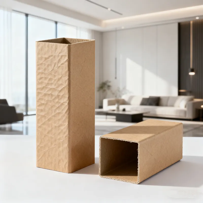 इको-फ्रेंडली पेपर स्क्वेअर ट्यूब